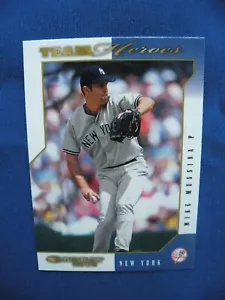 2003 Donruss baseball Team Heroes GLOSSY Mike Mussina New York Yankees #358 - Picture 1 of 2