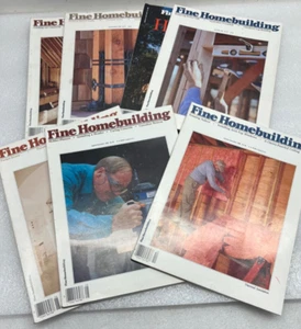 FINE HOMEBUILDING Tauntons Magazine Lot Of 7 1989 - Picture 1 of 9
