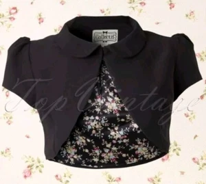 Collectif Reversible Structured Bolero U.K 10.  - Picture 1 of 15