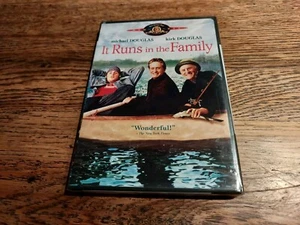 It Runs In The Family Michael Douglas Kirk Douglas DVD Reg 1 New & Sealed - Picture 1 of 3