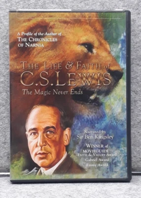 VGC: The Life and Faith of C.S. Lewis Movie DVD Region ALL NTSC Free Fast Post - Image 1 of 4