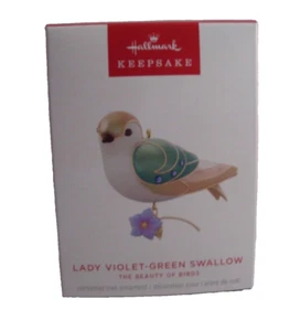 2024 Sello La Belleza de los Pájaros Dama Violeta Verde Golondrina Adorno Limitado Nuevo - Imagen 1 de 1