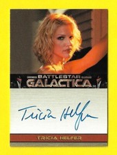 2007 Battlestar Galactica Season 2 Autograph Tricia Helfer as Number Six Cylon
