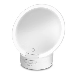 iHome Reise Schminkspiegel mit Beleuchtung und Bluetooth Lautsprecher - Bild 1 von 6