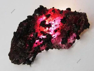 44 Ct Rubí NATURAL ENORME ÁSPERO Tierra Extraída CERTIFICADA Piedra Preciosa Roja Suelta - Imagen 1 de 10