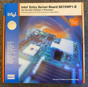 Intel Entry Server Board D875WP1-E Motherboard For intel Pentium 4 processor - Photo 1/3