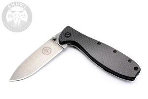 ESEE BRK Zancudo Stonewash Stainless Frame Lock Folding Pocket Knife. - Picture 1 of 16