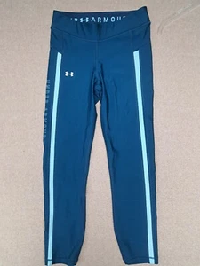 UNDER ARMOUR ~ Damen Leggings blau Größe Small Stretch - Kompression - Bild 1 von 3
