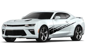 Diagonal mud splash graphics stickers decal compatible with Chevrolet Camaro - Picture 1 of 15