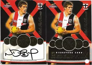 2006 Select Champions X Factor (CS2) Nick DAL SANTO St. Kilda 314/500 - Picture 1 of 1
