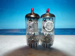 EF86 VALVO # MATCHED PAIR # NOS # (4691) - Bild 1 von 4
