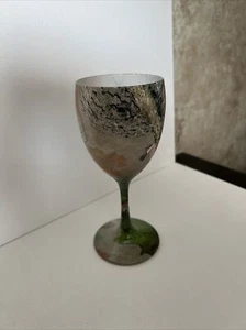 CB Outdoor Fall Transitions Green Camo Stemware Wine Glass, Replace Broken Glass - Picture 1 of 4