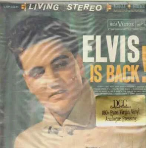LP Elvis Presley Elvis Is Back! 180GM, GATEFOLD JACKET NEAR MINT Dcc Compact - Photo 1 sur 1