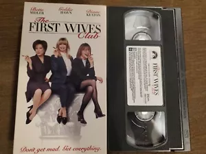 The First Wives Club (VHS, 1997) Goldie Hawn Diane Keaton Bette Midler - Picture 1 of 9