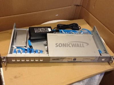 SonicWall NSA 220 Firewall Network Security Appliance with power adapter tested - Image 1 of 4