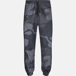 NEW Adidas Originals Men’s Woven Jogger Pants ED6985 Black Grey Camo Size Small - Picture 1 of 4
