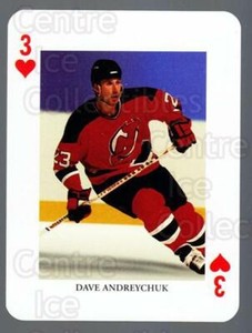 2008-09 Swedish Ice Hockey Playing Card #3 Dave Andreychuk