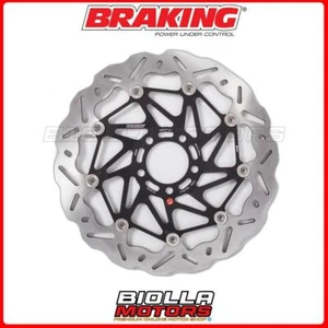 WK009L FRONT BRAKE DISC SX BRAKING KAWASAKI ZX7R NINJA 750 1999 - WAVE FLOT - Picture 1 of 5