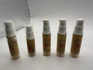 LOT OF 5 BENEFIT HELLO FLAWLESS OXYGEN WOW BRIGHTENING MAKEUP - Picture 1 of 1