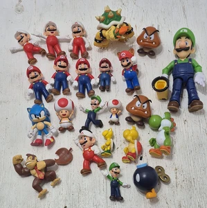 Gran Lote de Varias Figuras de Plástico Super Mario Bros Juguete Mundo de Mario/Jakks/+ - Imagen 1 de 12