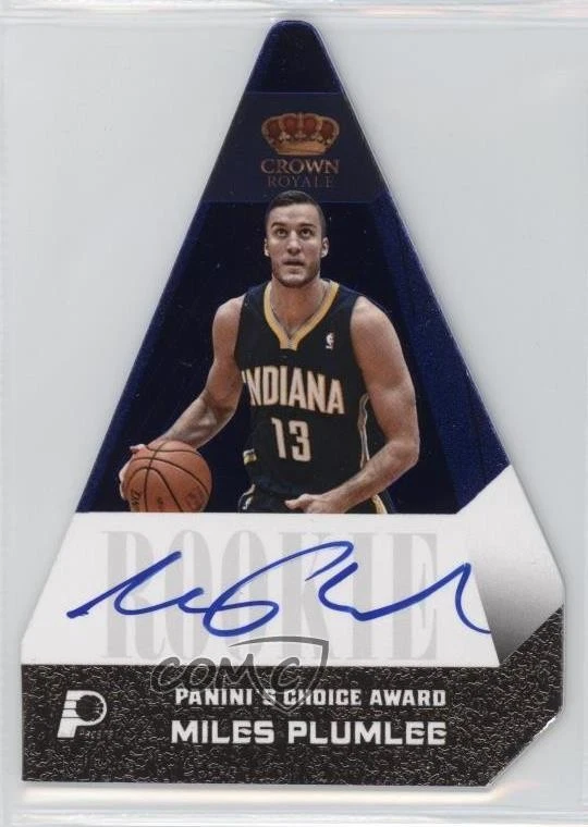 2012-13 Panini Preferred Blue /49 Miles Plumlee #580 Rookie Auto RC - Image 1 of 2