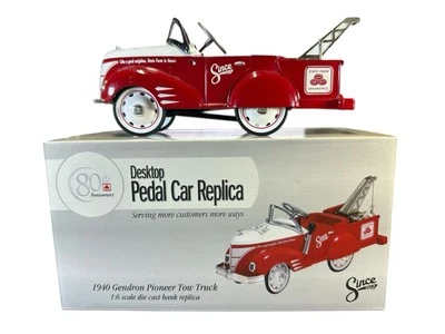 State Farm 80th Anniv. Gendron 1940 Pedal Tow Truck 1:6 Die -Cast Desktop Model. - Image 1 of 4
