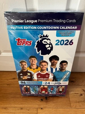 Topps Premier League 2026 Edition Advent  Calendar Immaculate Brand new - Image 1 of 4
