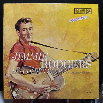 Jimmie Rodgers / His Golden Year LP Roulette 25057 Mono - Image 1 of 4