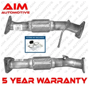 Se adapta a Rover 800 1996-1999 2,5 piezas de entrada tubo de escape delantero + kit de montaje GEX33654 - Imagen 1 de 9