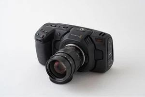 BlackmagicDesign Pocket Cinema Camera 4K + Voigtlander 25mm f0.95 tested From JP - Picture 1 of 14