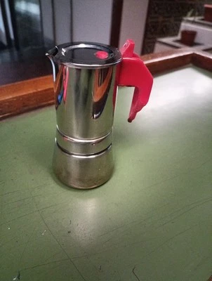 CAFFETTIERA BIALETTI CRUSINALLO 1/2 TZ ACCIAIO INOX 18/10 MOD. DEP. Made Italy - Imagen 1 de 4