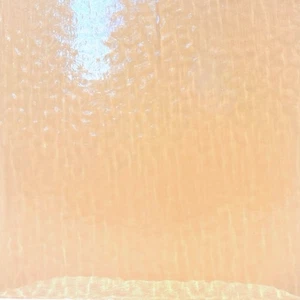 8 x 5 CHAMPAGNE English Muffle Ripple – Stained Glass Sheet for Mosaic & Craft - Picture 1 of 6