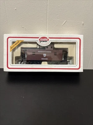 MODEL POWER  - PENNSYLVANIA - HO Scale 40’ HEAVY WEIGHT Box Car  9141 NEW! - Image 1 of 4