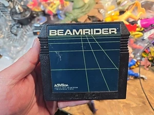 Cartuccia Atari 5200 BEAMRIDER 1983 vintage SOLO, ACTIVISION, GIOCO RARO - Foto 1 di 16