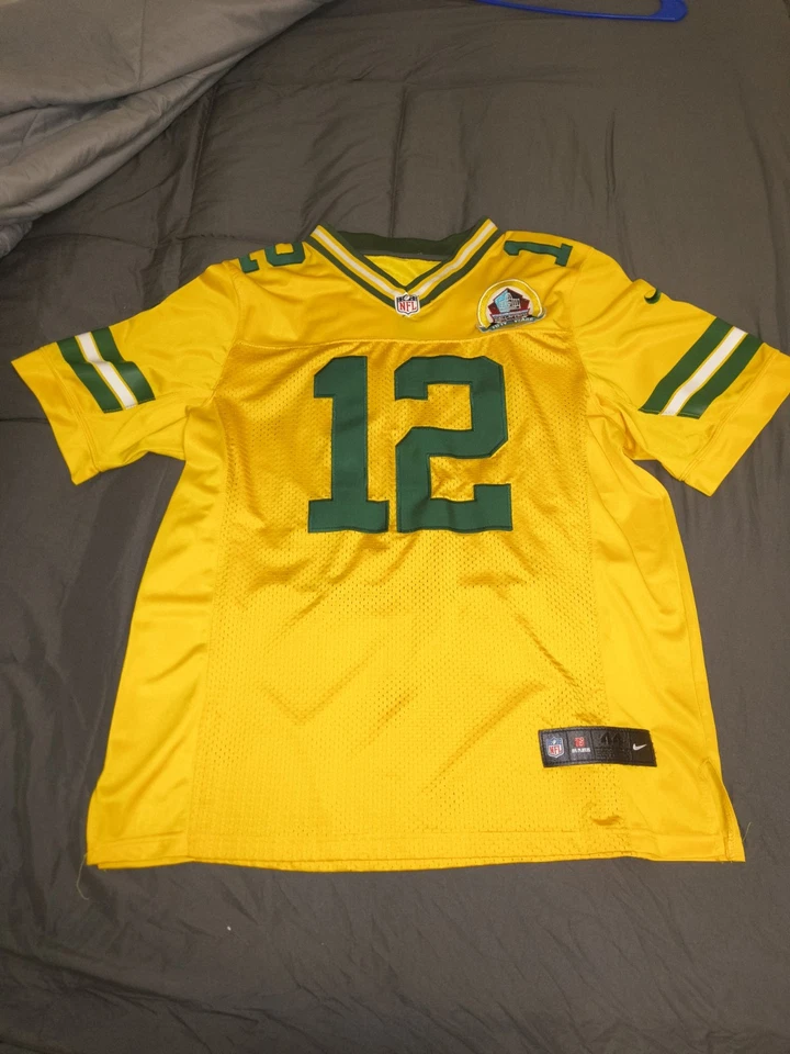 CAMISETA 50 AÑOS SALÓN DE LA FAMA AARON RODGERS PACKERS IMPECABLE ESTADO RARA Foto 1 de 4