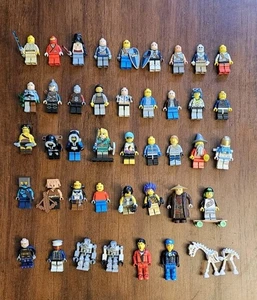 Big Lego Minifigure Lot 41+ Lego Castle Pieces Classic Lego & Many Others - Picture 1 of 11