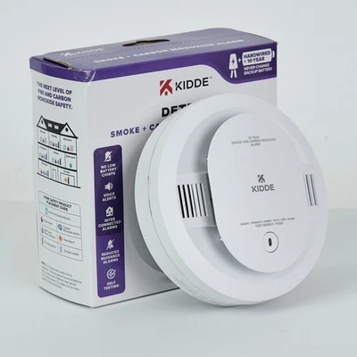 KIDDE Hardwired SMOKE DETECTOR & CARBON MONOXIDE Combo BATTERY-BACKUP Exc