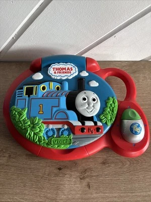 VTech Thomas & Friends Learn and Explore Working Laptop Computador Trem Brinquedo 2006 - Imagem 1 de 4