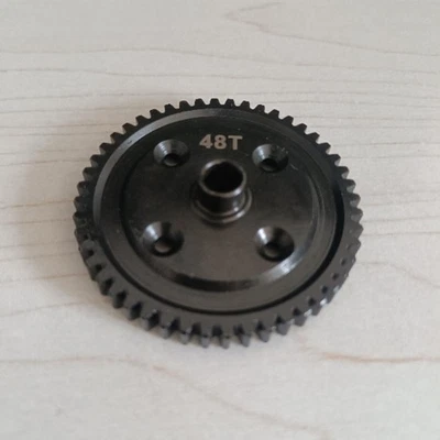 48T Steel Gear Center Differential Gear for KM Rally E8082 Short Course RC Car - Image 1 of 4