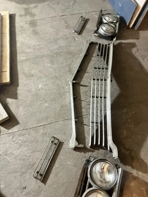 1965 Buick Skylark Grill,  Headlight Bezels, Parking Light Bezels, Lower Grille - Image 1 of 3