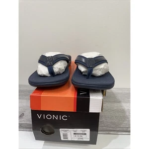 Vionic Tide ll marineblaue Orthaheel Flip-Flop Sandalen Damengröße 8 - Bild 1 von 7