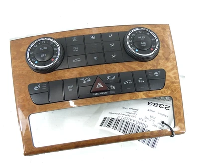 07 08 Mercedes-Benz GL450 A/C controle de temperatura climático dianteiro térmico fabricante de equipamento original 2 zonas - Imagem 1 de 3