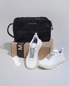 Municipal Mark Wahlberg SportCross ATG Golf Shoe White Men's Size 10 - Picture 1 of 8
