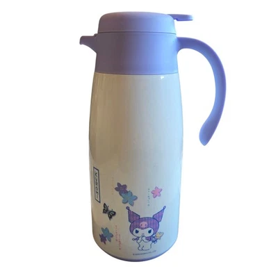 Jarra jarra de bebidas aislada en frío/calor Sanrio KUROMI 43 fl oz. Nuevo sin caja Foto 1 de 4
