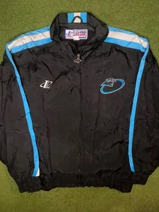 90s Carolina Panthers - Vintage NFL Windbreaker Jacket (Large) - Picture 1 of 2
