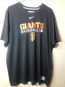 Nike Dri Fit San Francisco Giants Nike Men's T-Shirt Black Size XL Short Sleeve - Picture 1 of 7
