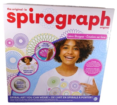 Tela espirógrafo original diseñador arte espiral Hasbro Foto 1 de 4