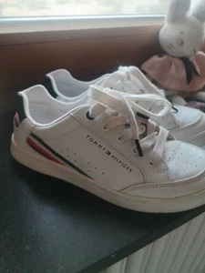 Tommy Hilfiger Kinderschuhe Jungen, Mädchen Größe 31 Sneaker Turnschuhe Wie 30 - Bild 1 von 8