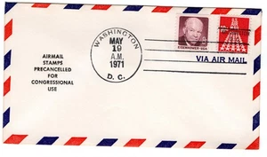 C78b Pre-cancel Red 11c Jet 1971 First Day Cover - Picture 1 of 2
