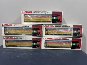 LIONEL ILLUMINATO Chessie set cinque passeggeri auto da 6-9581 a 6-9585 in scatole - Foto 1 di 8